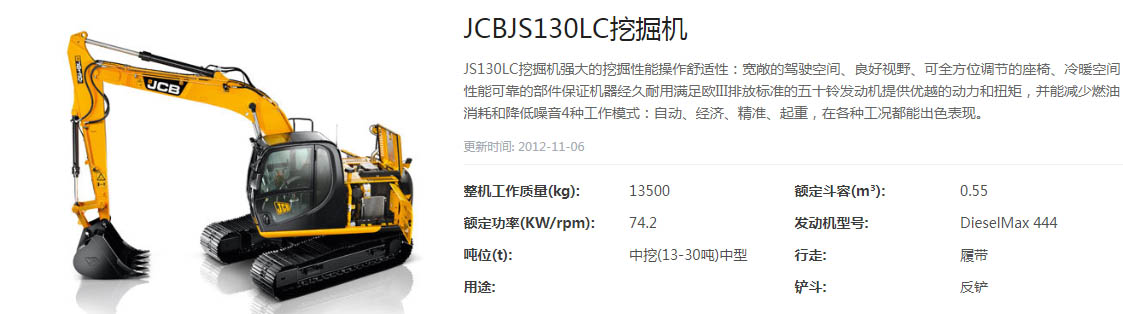 挖掘機中臂油缸修理包JCB130 挖掘機中臂油缸修理包JCB130